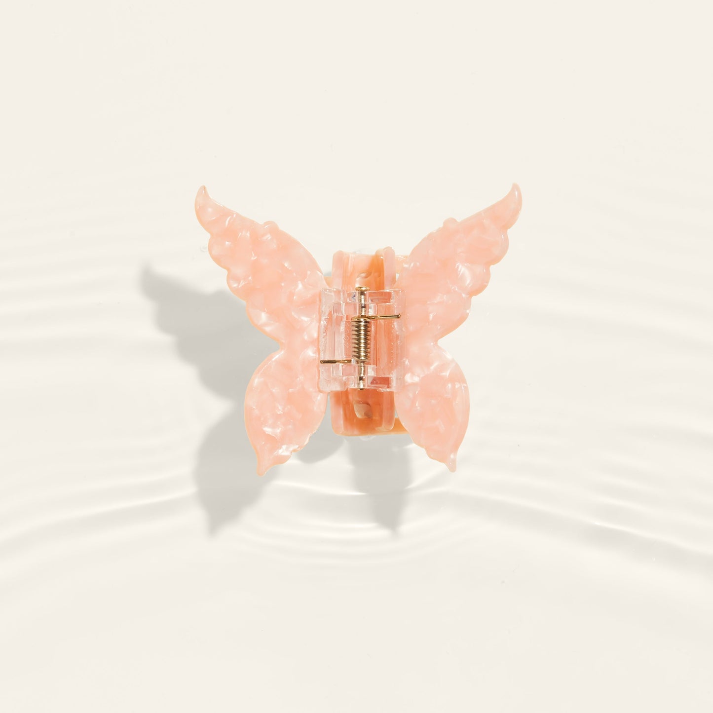 The Sky butterfly claw clip pink