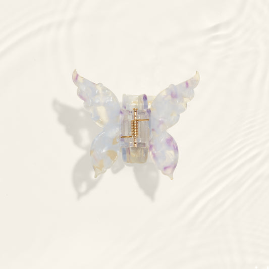 The Sky butterfly claw clip soft blue