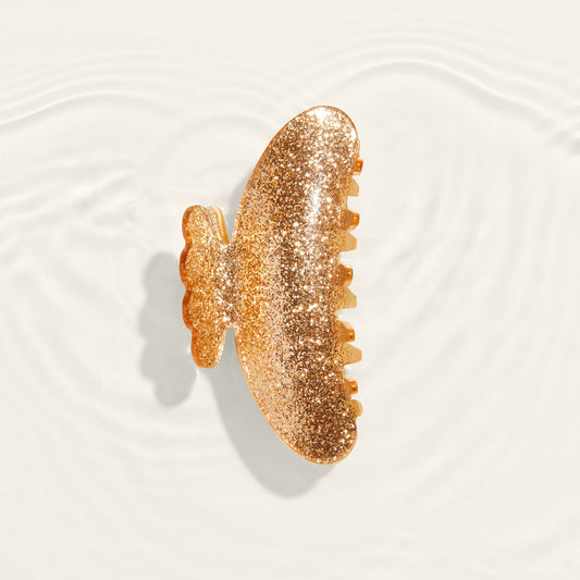 The River claw clip gold