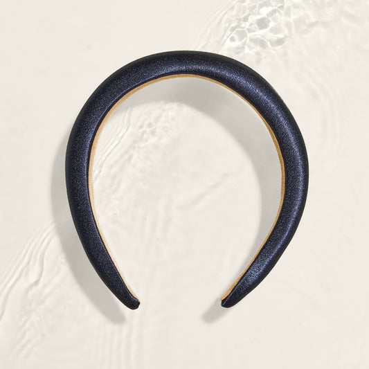 The Tai padded headband dark blue