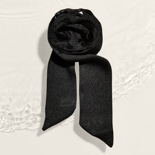 The Naomi hair scarf black